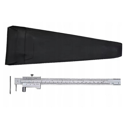 Suwmiarka traserska 0-200 200 mm z rysikiem węglikowym INOX + RYSIK